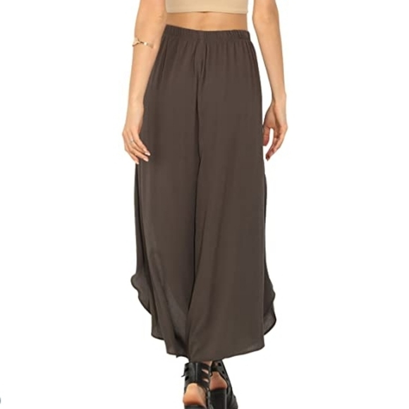 🌷Chiffon Wide Leg Tulip Pants🌷 - Picture 5 of 7
